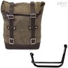 Unitgarage / ユニットガレージ Waxed Suede Side Pannier + Left Subframe Guzzi V85 TT， MossGrey | U002+2251SX-MossGrey
