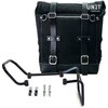 Unitgarage / ユニットガレージ Waxed suede side pannier Scram 22L-30L + Subframe husqvarna 401 (2017-2019)， JetBlack | U202+3000-JetBlack