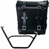 Unitgarage / ユニットガレージ Waxed suede side pannier Scram 22L-30L + Right subframe R1200 GS LC， JetBlack | U202+1901DX-JetBlack