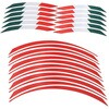ホイールスティッカーキット - Red/Italian Flag LIGHTECH (ライテック)