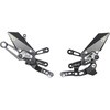 LighTech / ライテック Adjustable Rear Sets With Fold Up Foot Pegs ， Reverse Shifting | FTRAP006W