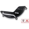 クラッチカバー PROTECTOR DUCATI PANIGALE V4 - PRAMAC RACING LIMITED EDITION ブラック/Silver CNC Racing (シーエヌシーレーシング)