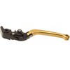 CNC Racing Clutch lever - long folding model 180 mm， Gold | LCF24G