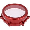 CNC Racing Clear cover Ducati dry clutch， Red | CA400R