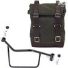 Unitgarage / ユニットガレージ Side Pannier Canvas + Right Subframe R 1200 R LC， Green/Brown | U001+2101DX-Green-Brown