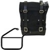 Unitgarage / ユニットガレージ Side Pannier Canvas + Right Subframe Triumph Trident 660， Black/Black | U001+3500DX-Black-Black