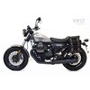U001+2250SX-Black-Brown サイドパニアケース Canvas + 左 サブフレーム Guzzi V9 Bobber | U001-2250SX UnitGarage (ユニットガレージ) 64924170