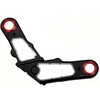 CNC Racing TIMING BELT COVER DUCATI， Black/Red | CC201BR