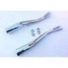 S/2022/BC デュアルマフラー Master クロム Suzuki GSX 550 E (83-) Marving Exhaust (マービングエキゾースト) 64994224