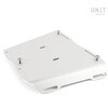 Unitgarage / ユニットガレージ Top case plate for luggage rack， Silver | AL5-Silver