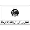 650975 01 01 - 206 �g�b�v�P�[�X-Set Journey 30 �L�����A�t Honda Honda Wave 110 i HEPCO&BECKER (�w�v�R&�x�b�J�[) 64994757