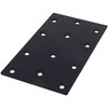 fort黒塗装 2X4用金具 プレートP3-BK fort