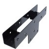 fort黒塗装 2X4用金具ブラケットB3-BK fort