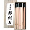10000500 刃物鋼彫刻刀 5本組セット 道刃物工業 65014426
