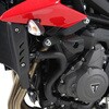 プロテクションパッド ブラック Triumph Street Triple 765 S/R/RS / 2017 HEPCO&BECKER (ヘプコ&ベッカー)