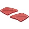 CNC Racing Front brake and clutch fluid reservoir cap Ducati， Red | KT050R