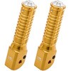 CNC Racing Folding passenger footpegs OEM rearsets Ducati， Gold | PC122G