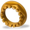 CNC Racing / シーエヌシーレーシング Rear wheel nut LH Ducati， Gold | DA381G