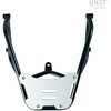 Unitgarage / ユニットガレージ Rear luggage rack with passenger grip Aprilia Tuareg 660， Silver | 3601-Silver