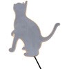 ガーデンライト ウォールデコレーション ねこ 追加用単品 ガーデントワイライト YAMAZEN(山善)