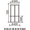 K18-Z85C-G2E51 Xc[ CK-750 nC^Cv  (zEgT[rXt) RN 65086746