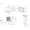 VD-18ZX14-C ダクト用換気扇 / 低騒音インテリア格子タイプ(クールホワイト) 三菱電機 65106276