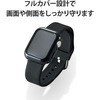 AW-40CSUCBK �A�b�v���E�H�b�` Apple Watch �P�[�X �t���J�o�[ SE 6 5 4 (40mm) TPU �|���J�[�{�l�[�g �G���R�� 65123495