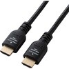 CAC-HDP15BK2 HDMIケーブル プレミアムハイスピード 4K 60Hz HEC ARC (タイプA・19ピン - タイプA・19ピン) エレコム 65133506