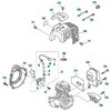 T151271320 ゼノア エンジン刈払機 BC3510DW-EZ 部品 カバー ゼノア 65136550