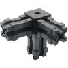Alframe(アルフレーム)25mmアルミフレーム用ジョイント 3方向(ホール付) ADF