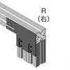 Alframe(アルフレーム)25mmアルミフレーム用補強金具 LL型 ADF