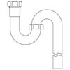 洗面器用排水Sトラップ INAX(LIXIL)