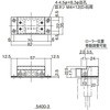 大型AT扉用フランスオトシローラー受 5400-3 末広金具(SUEHIRO)