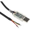 FTDI Chip コンバータケーブル コネクタA:USB A /B:ケーブル端 USB-RS232-WE-1800-BT_0.0 FTDI Chip