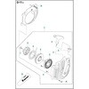 503212810 ゼノア エンジンチェーンソー GZ381 部品 スターター ゼノア 65302644