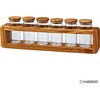 オリーブウッド スパイスストッカー6個セット HARIO