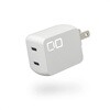 CIO-G30W2C-WH-M NovaPort DUO 30W GaN[d ACA_v^[ RZg ^ USB type-c 2|[g CIO 65323635