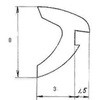 片ビード立額(5～6mm用)10m巻 トステム(LIXIL)