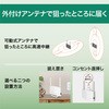 WEX-1800AX4EA/D 無線LAN中継機 WiFi 11ax/ac/n/a/g/b 1201+573Mbps WiFi6対応 外付けアンテナ BUFFALO(バッファロー) 65388838