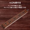 ECT-0203W 電源タップ 延長コード 6個口 2P スリム  雷ガード 木目調 間隔広々 エレコム 65407013