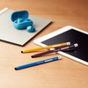P-TPEN02SBU タッチペン スタイラスペン 超感度 鉛筆型 三角 細軸 エレコム 65407878