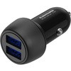 USBカーチャージャー 2.4A 2ポート 多摩電子
