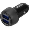 USBカーチャージャー 4.8A 2ポート 多摩電子