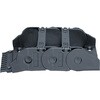 3400・3500型用取付ブラケット 固定型・くし歯型ケーブルクランプなし イグス