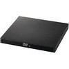 外付けDVDドライブ CD DVD 対応 USB 3.2 Gen1 ケーブル2本(Type-C+Type-A) 読込専用 ACアダプタ付 軽量 ロジテック