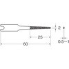 電着フレキシブルダイヤモンドヤスリ リューター(日本精密機械工作)
