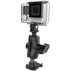 GoProマウント&ベースマウントセット(ショートアーム) 1インチボール ラムマウント