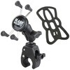 RAM-B400A-HOL-UN7BU Xグリップ(S)&タフクロー(S)セット(ショートアーム) Φ15.9-28.9mm対応 1インチボール ラムマウント 65550575