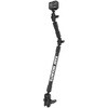 GoProマウント&タフポールセット 全長76.2cm 1.5インチボール ラムマウント