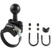 ベルトクランプベース(U字ボルト付) Φ39.8-80mm対応 1.5インチボール ラムマウント